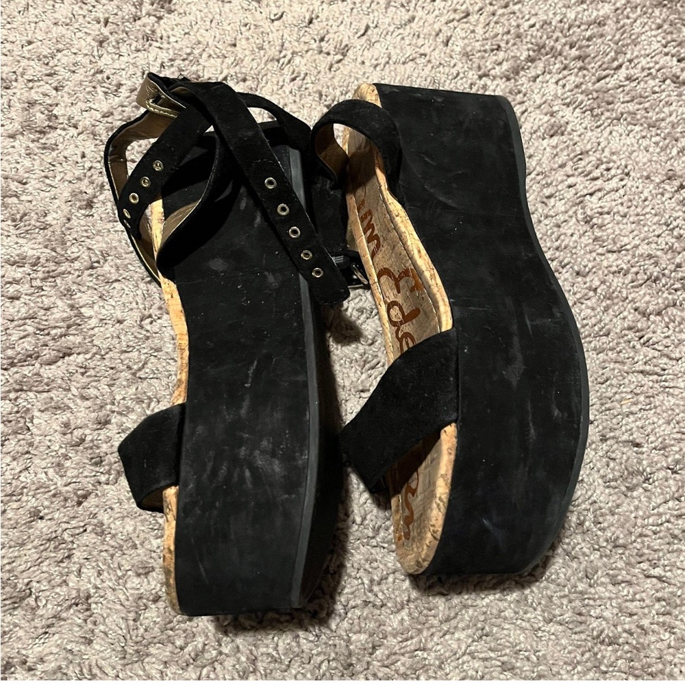 Sam Edelman black platforms - Picture 2 of 5